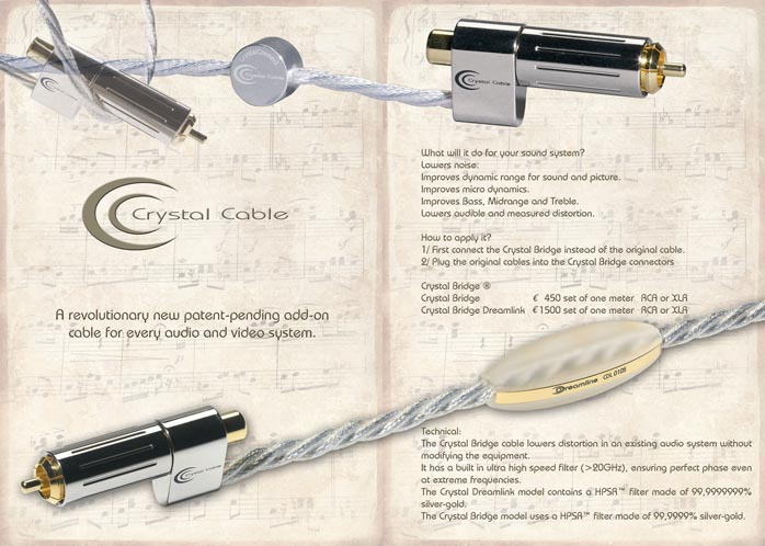 6moons Cable Riser 6moons audio reviews: Crystal Cable Bridge
